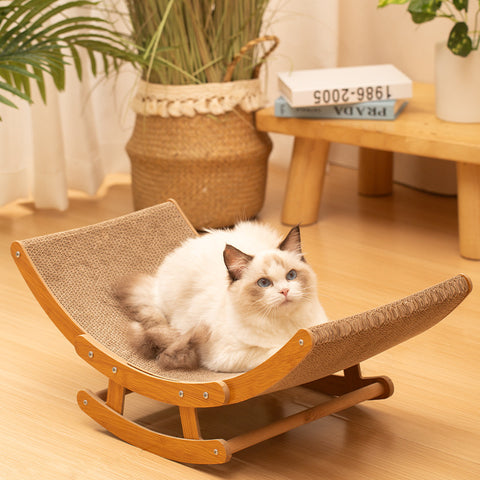 Cat scratch board and bed