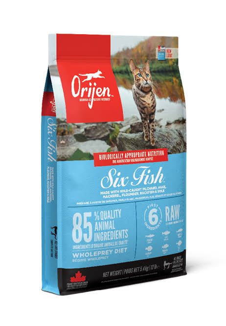 Orijen Six Fish Cat Dry food Adult 1.8kg