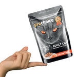 ProChoice Pouch 24pcs Chunks in Jelly Grain-Free Adult Salmon with Liver 85g