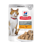 Hills sterilised cat wet food 85g