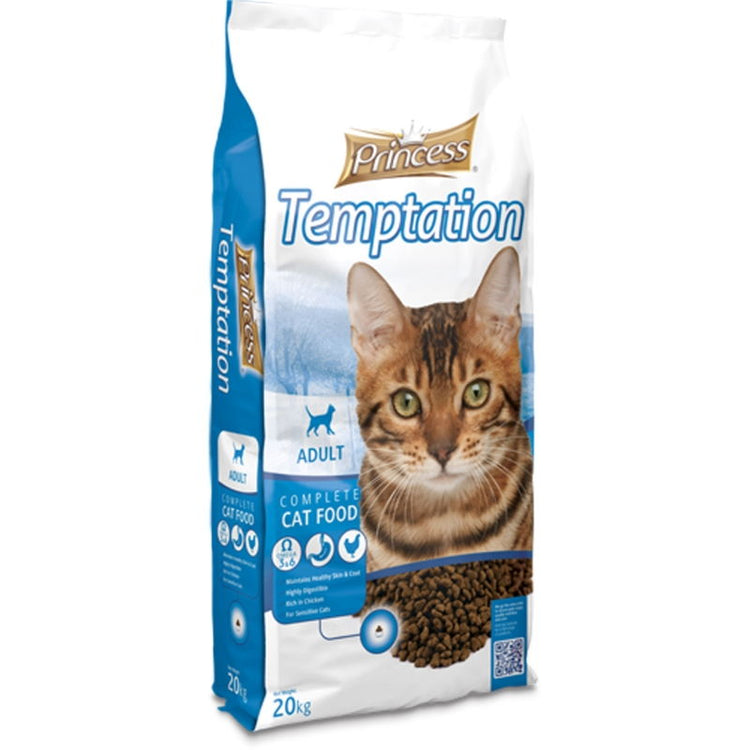 Princess temptations 20kg adult cat food