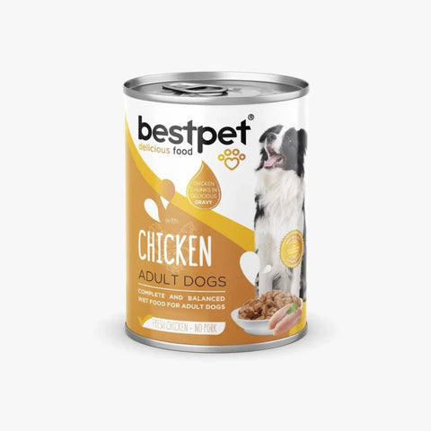 BestPet Chicken Chunks Dog Food 400g