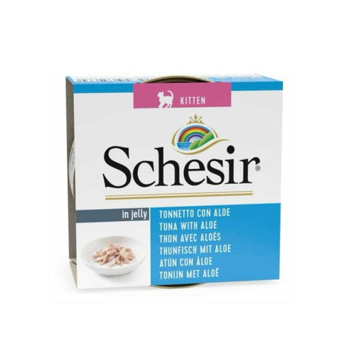 Schesir can Kitten Tuna with Aloe 85g