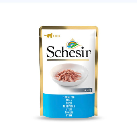 Schesir Pouch Tuna in Jelly for Adult cat 85g