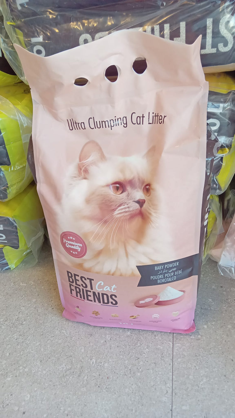 Best Cat friends Baby Powder Cat Litter 10L