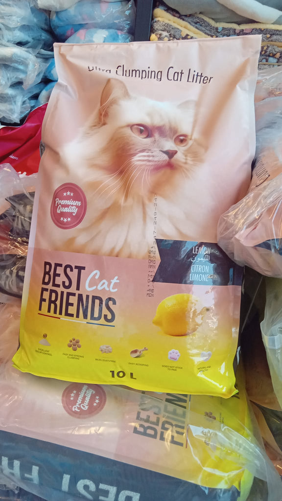 Best Cat friends Lemon Cat Litter 10L