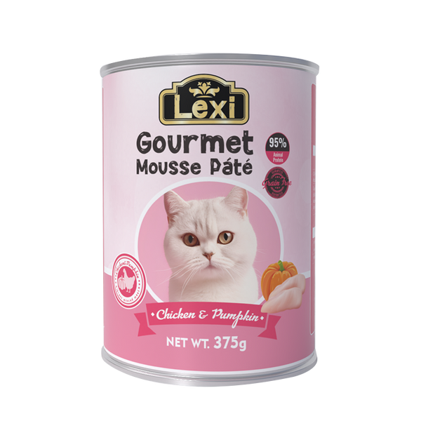 Lexi Mousse Chicken & Pumpkin 12 pcs 375g GRAIN-FREE ALL STAGES