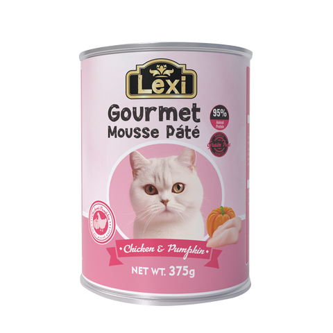 Lexi Mousse Chicken & Pumpkin 12 pcs 375g GRAIN-FREE ALL STAGES