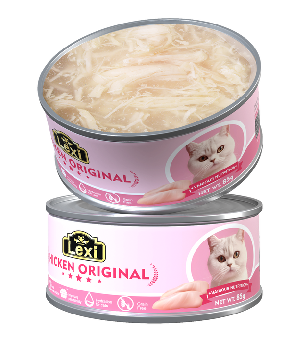 LEXI GRAIN-FREE REAL CHICKEN IN SOUP 85G ALL STAGES