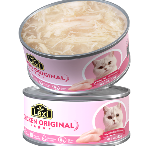 LEXI GRAIN-FREE REAL CHICKEN IN SOUP 85G ALL STAGES
