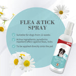 BIOLINE Pet spray -  DOG Flea & tick spray 175ML