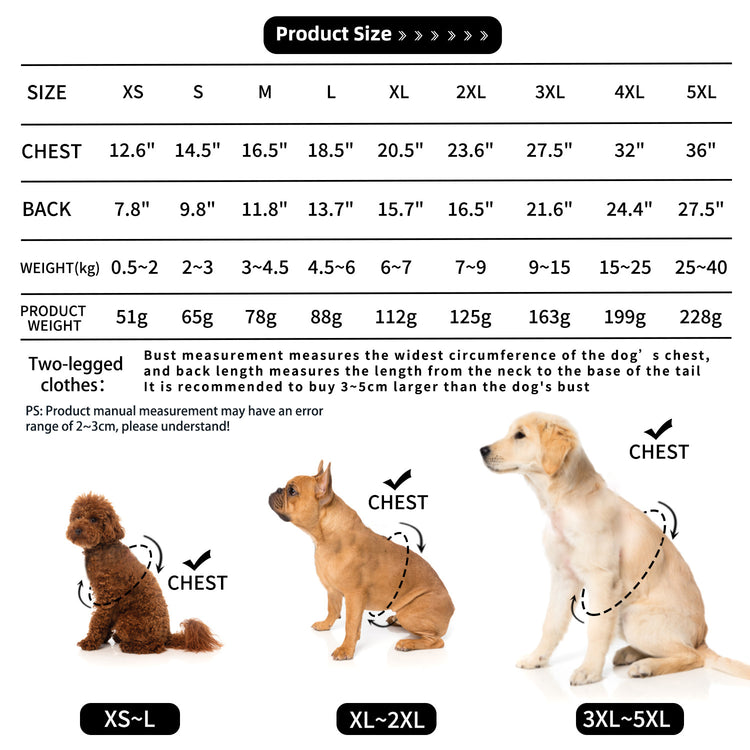 MEDIUM AND BIG SIZE DOGS CLOTHES
