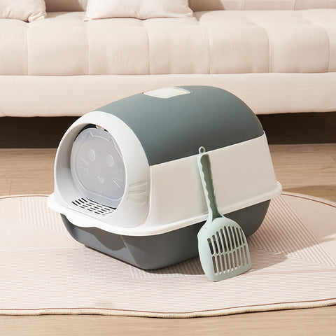 NEW LARGE SIZE ENCLOSED LITTER BOX
