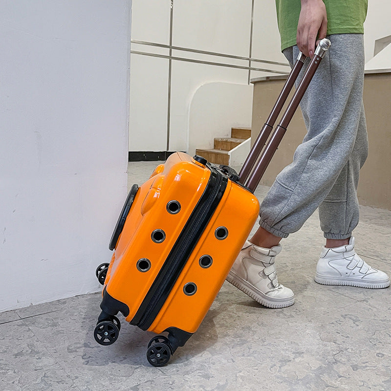 Pet Trolley Travel Bag Cat and Dog