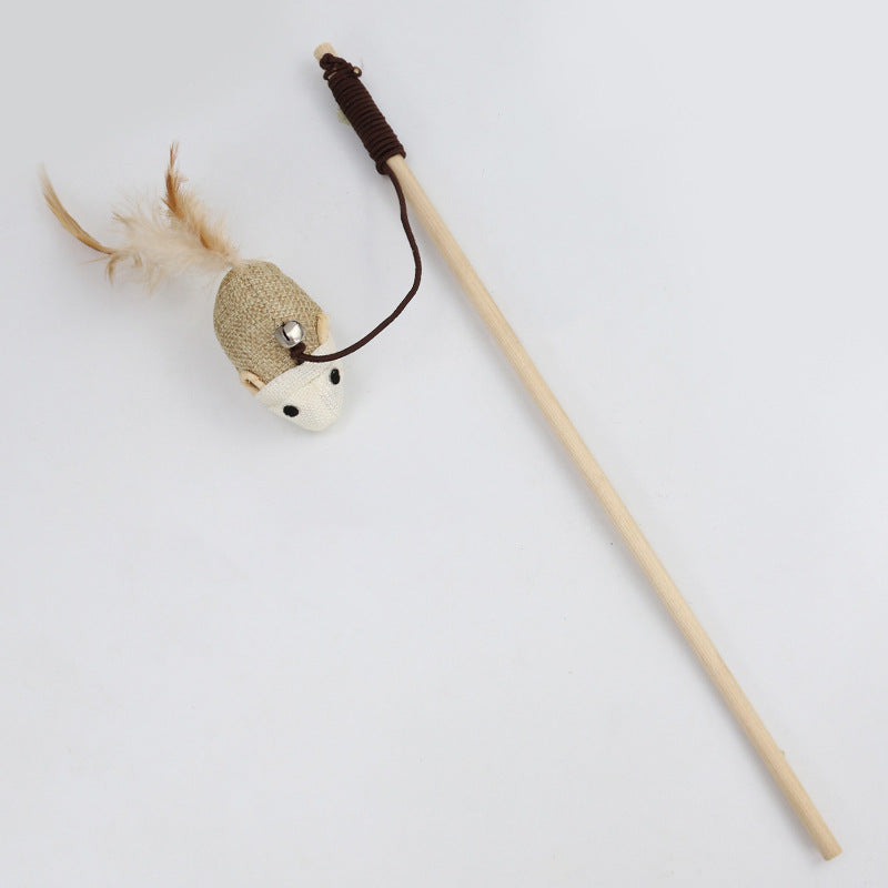 Cat toy stick