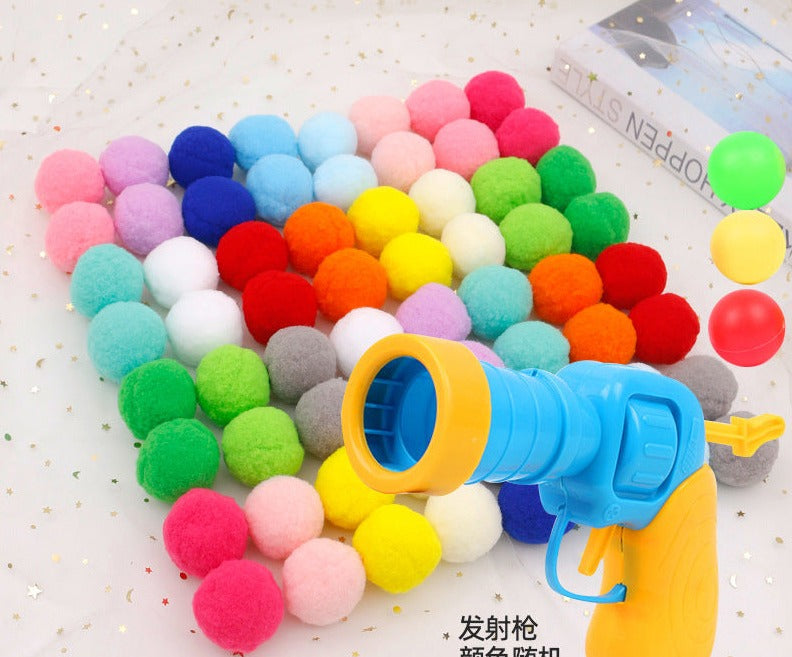 Cat Gun Toy + 20 free Balls + 5 PINGPONG BALLS