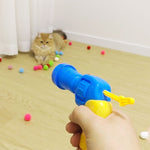 Cat Gun Toy +  3 BALLS