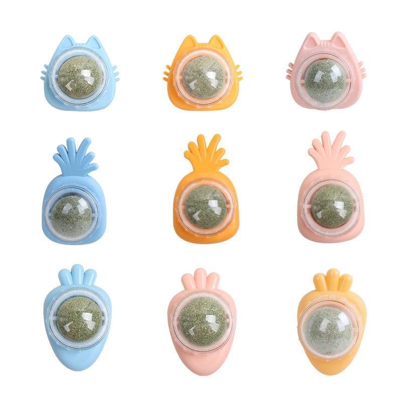 Interractive catnip toy
