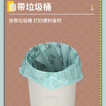 All-in-one cat litter shovel scoop with trash can