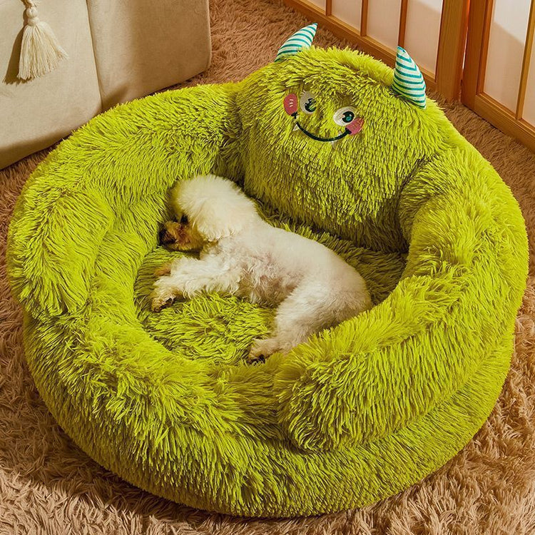 Large Cat and Puppy bed