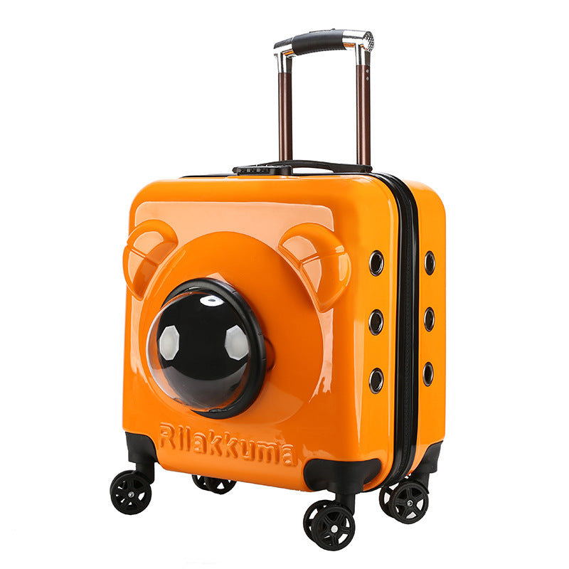 Pet Trolley Travel Bag Cat and Dog
