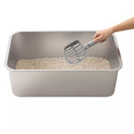 Stainless steel litter box
