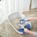 Cat litter box with double scoop LARGE SIZE