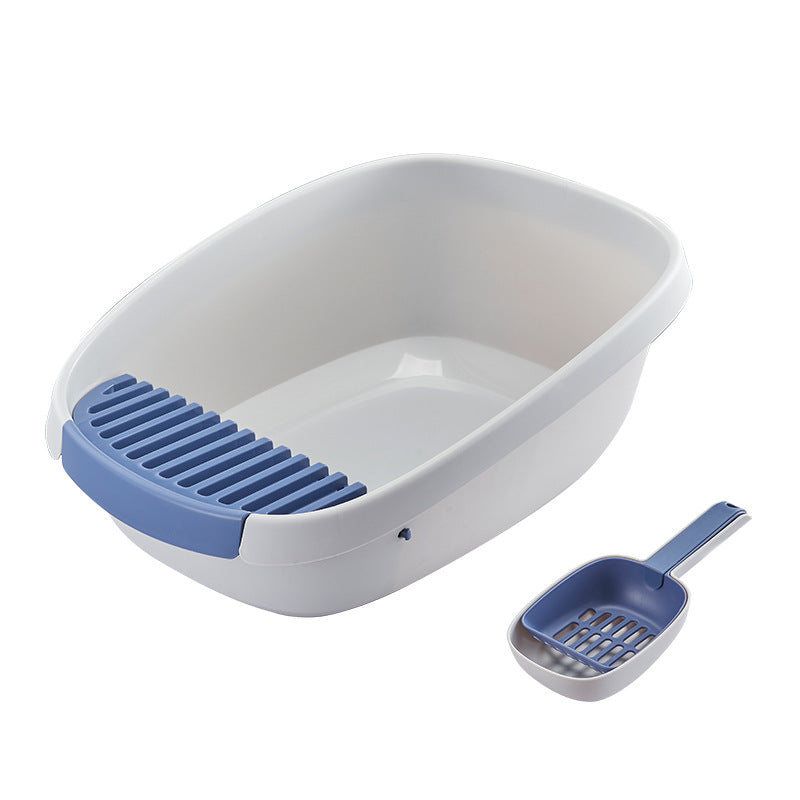 Cat litter box with double scoop LARGE SIZE
