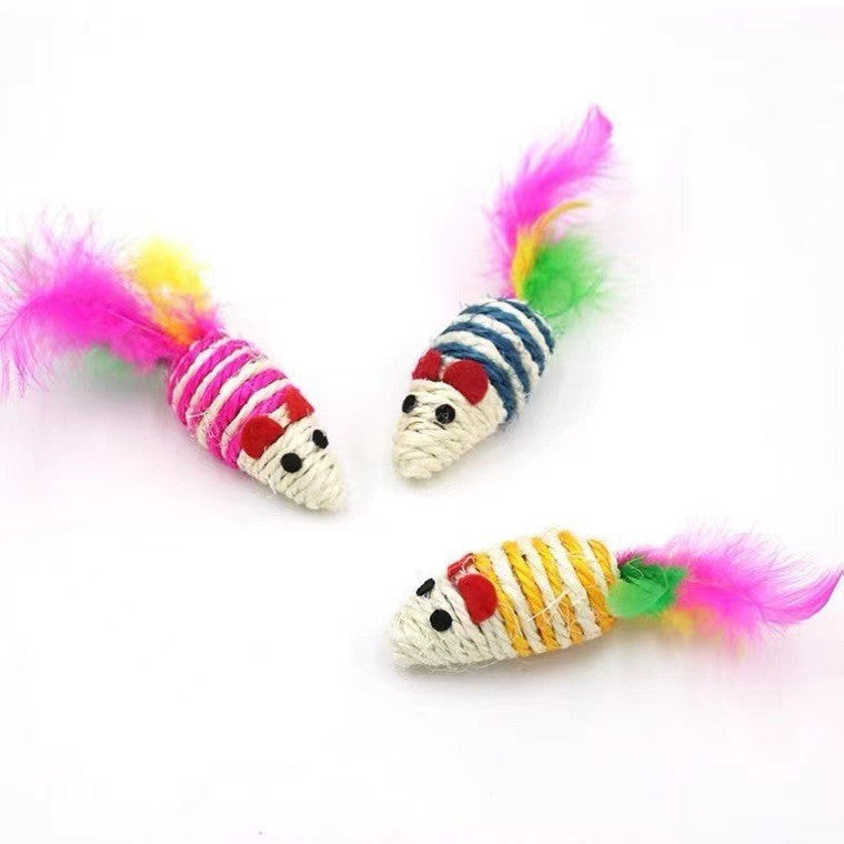 cat mouse toy anti-scratch