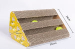 cat scratcher layers w/toy
