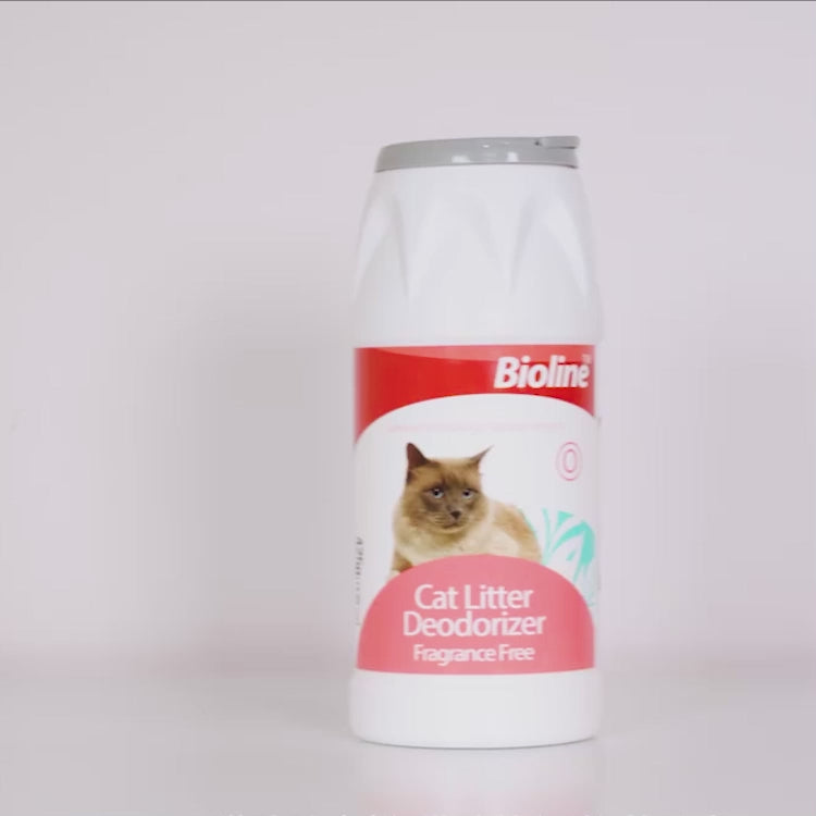 BIOLINE - cat litter cleaner Cat Litter Deodorizer powder with Odor Eliminator 425gr