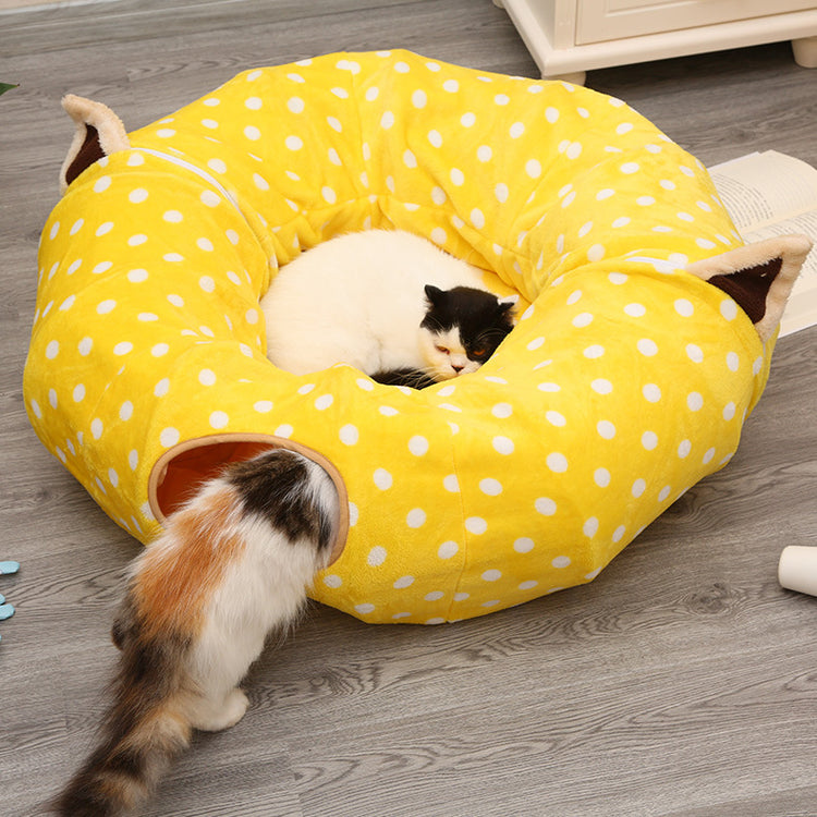 Cat Tunnel and sleeping bed