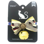 Cute dog and cat Pet Tie with bell WITH BOW