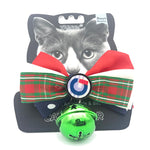 Cute dog and cat Pet Tie with bell WITH BOW