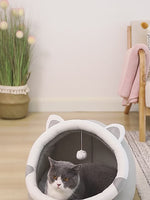 Cute Cat Bed with mat