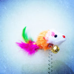 Cat toy Teasing Mouse with Spring