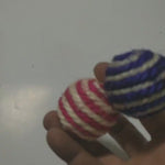 Sisal grinding ball cat toys