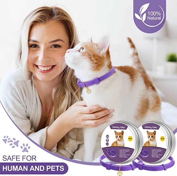 Chanson Pet Calming Collar Relieve Anxiety Soothing Calm Pet Collar