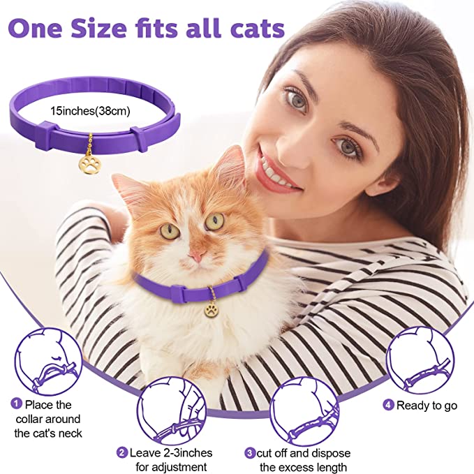 Chanson Pet Calming Collar Relieve Anxiety Soothing Calm Pet Collar