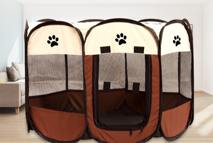 LARGE SIZE Pet tent Oxford cloth resistant to scratch foldable cage XXL
