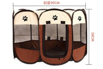 LARGE SIZE Pet tent Oxford cloth resistant to scratch foldable cage XXL
