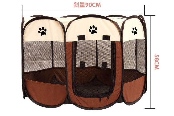 LARGE SIZE Pet tent Oxford cloth resistant to scratch foldable cage XXL