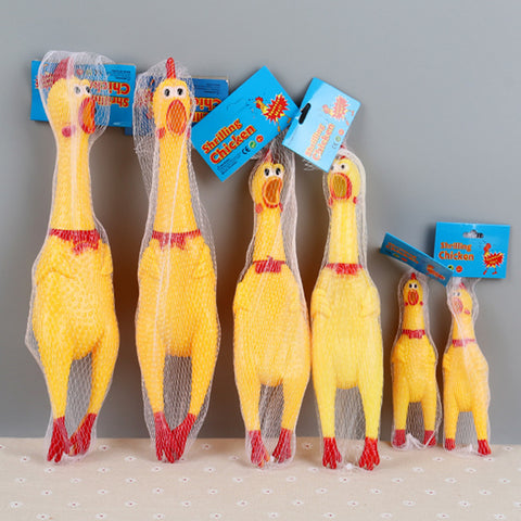 SUPER SAVER Screaming chicken Pet Toy LARGE SIZE