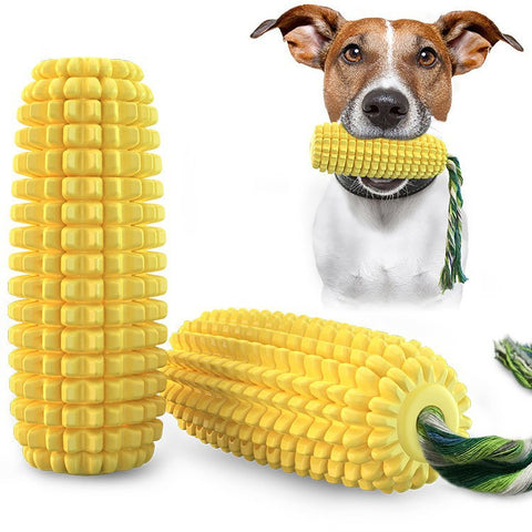 Dog Toys Bite Resistant Dog toothbrush stick with sound to Relieve Boredom