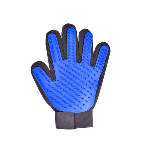 Pet hair removal gloves