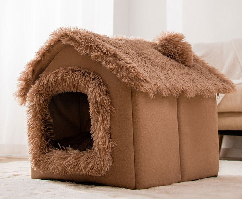 Cat and Dogs Cute House