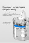 Pet water dispenser automatic cycle fountain