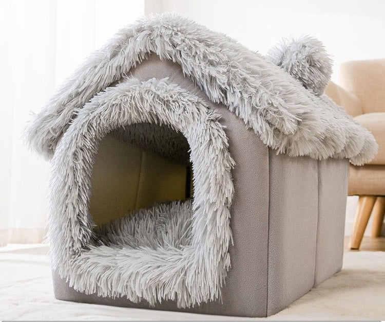 Cat and Dogs Cute House