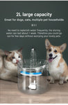 Pet water dispenser automatic cycle fountain