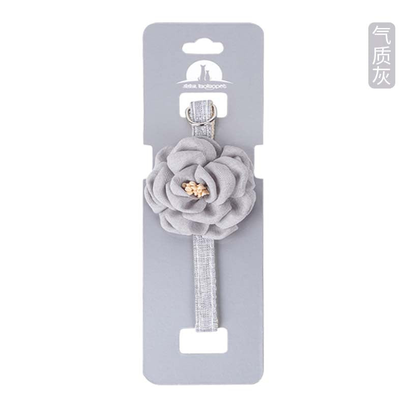 Cute Pet Flower design collar